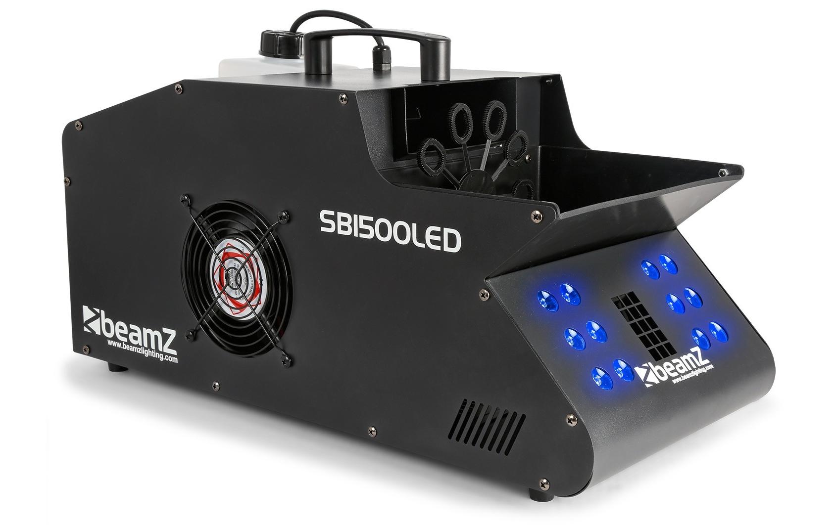 Seifenblasen-/Nebelmaschine SB1500LED<br>Nebel- und Seifenblasenmaschine mit LED-Beleuchtung