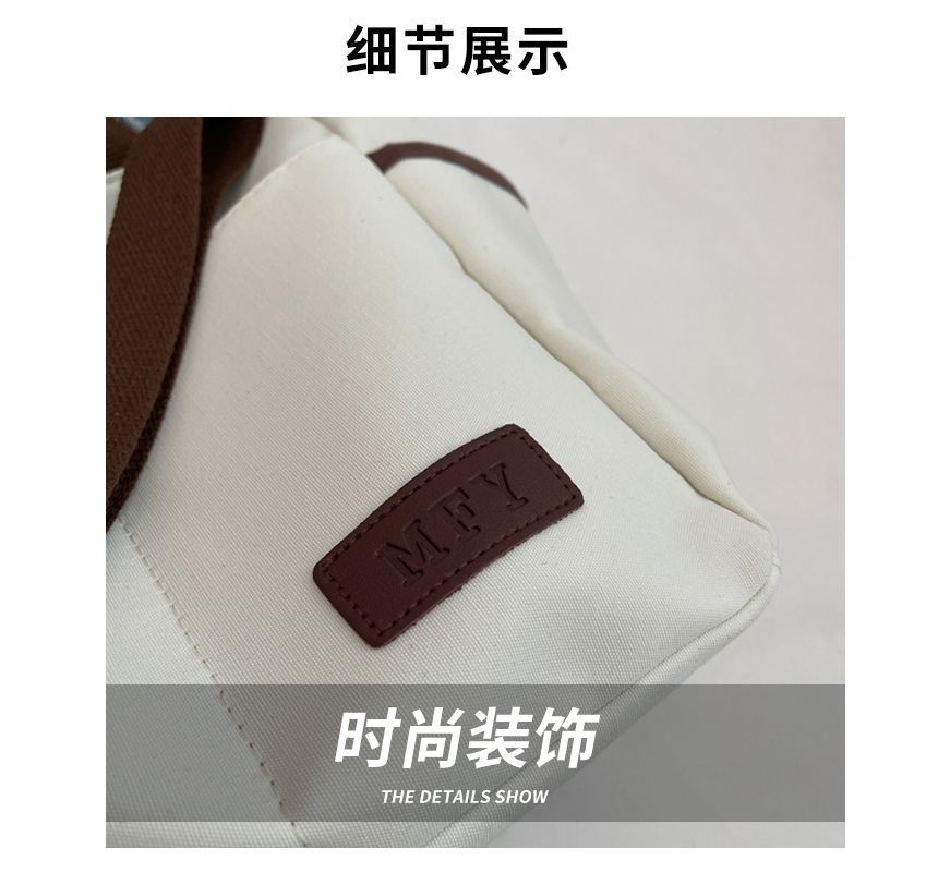 EAVALURE - Paneel Crossbody Tote Bag