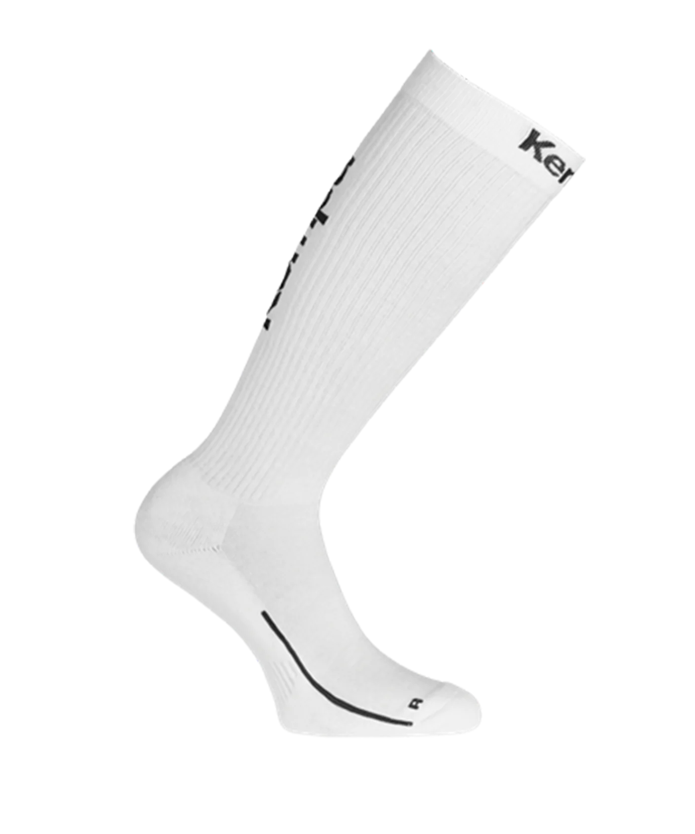 Kempa Socken lang Weiss Schwarz F01