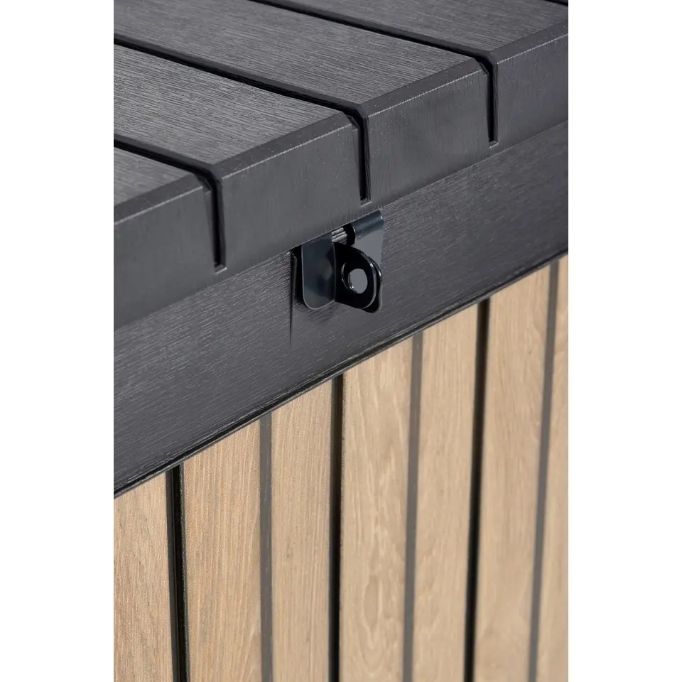Keter Venetian Opbergbox - 570L - 142.5x65.3x78.2cm - Bruin