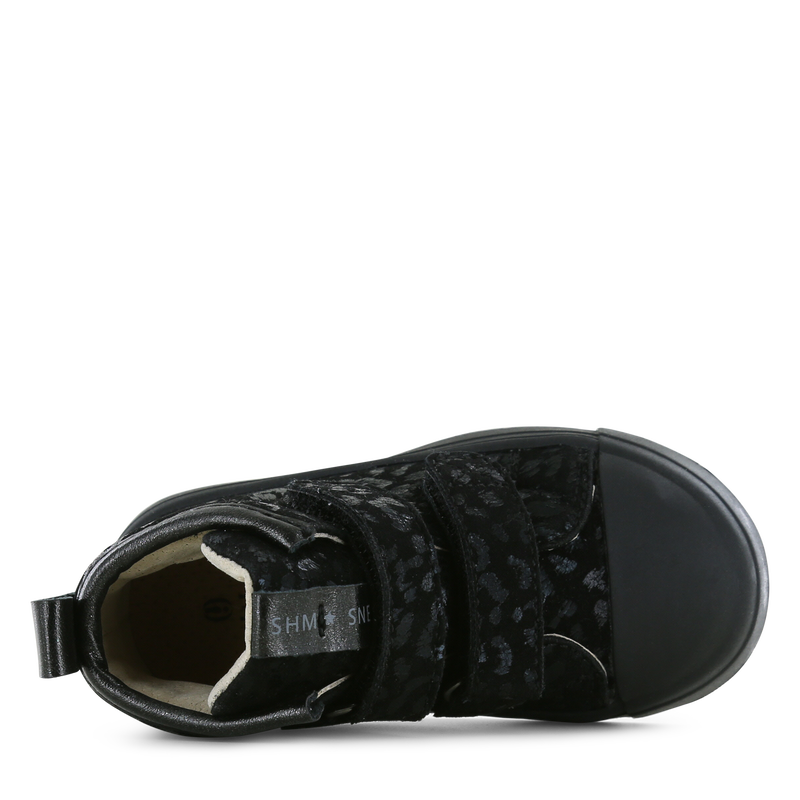 Shoesme schwarzer Klettverschluss-Stiefel