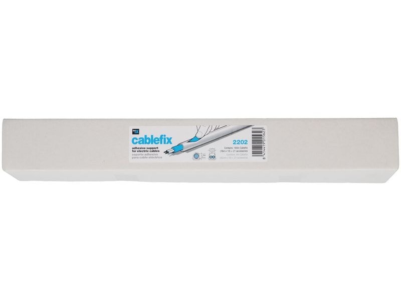 Max Hauri Kabelkanal 10 mm 10x 40 cm   21 Zubehörteile – We Cablefix Set