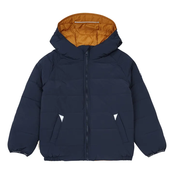 Töastie Doudoune Réversible Recyclée | Bleu marine
