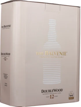 BALVENIE 12 YEARS DOUBLE WOOD GIFTSET 70CL