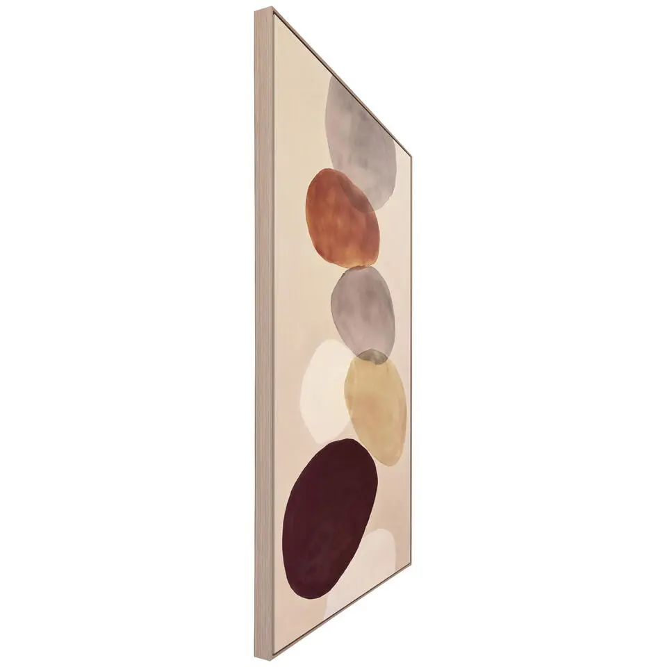 Schilderij gekleurde stenen FCL - 118x70 cm