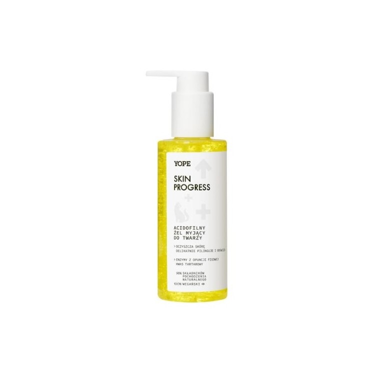 YOPE Skin Progress Acidophilic Gesichtsreinigungsgel 150 ml