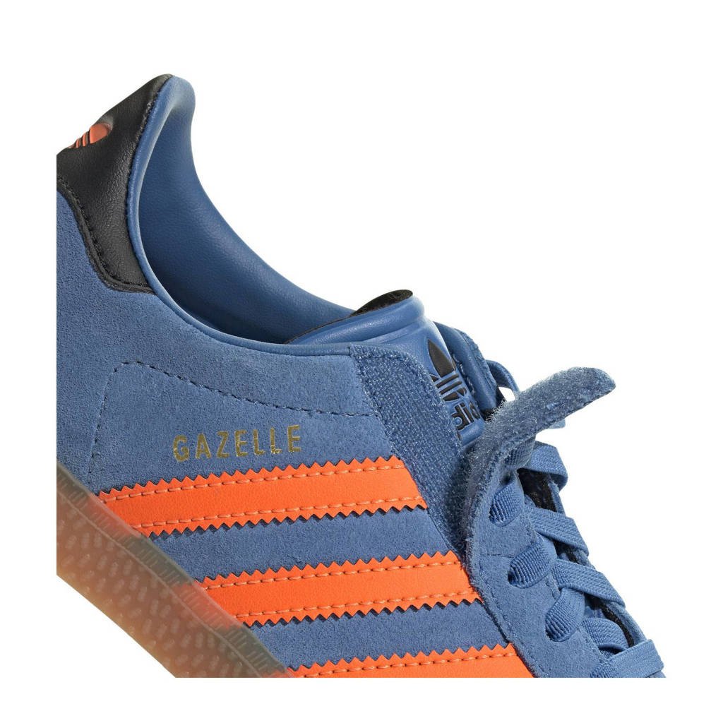 adidas Gazellesneakers kobaltblauw/oranje