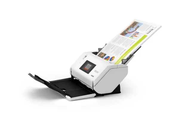 Epson WorkForce DS-32000 - Dokumentscanner - Contact Image Sensor (CIS) - Duplex - A3 - 600 dpi x 600 dpi - op til 90 ppm (mono) / op til 90 ppm (farve) - ADF (120 ark) - op til 40000 scanninger pr. dag - USB 3.0