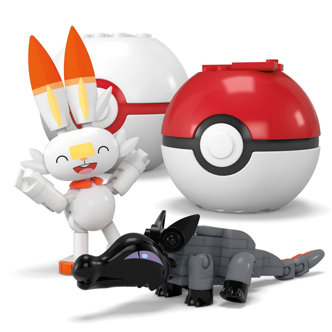 MEGA - Pokémon - 4 Feuer-Typ Pokémon Set