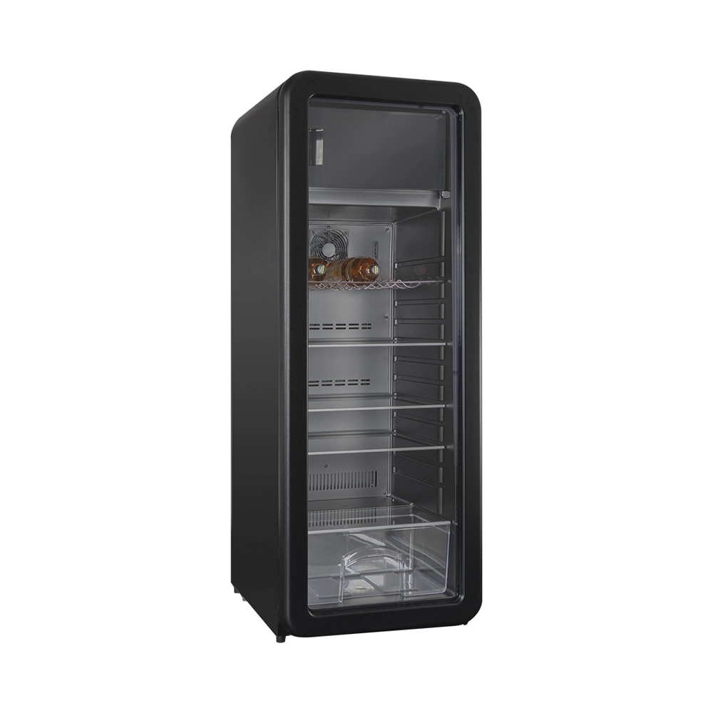 Kibernetik FSP RKS256 Retro Getränkekühlschrank schwarz