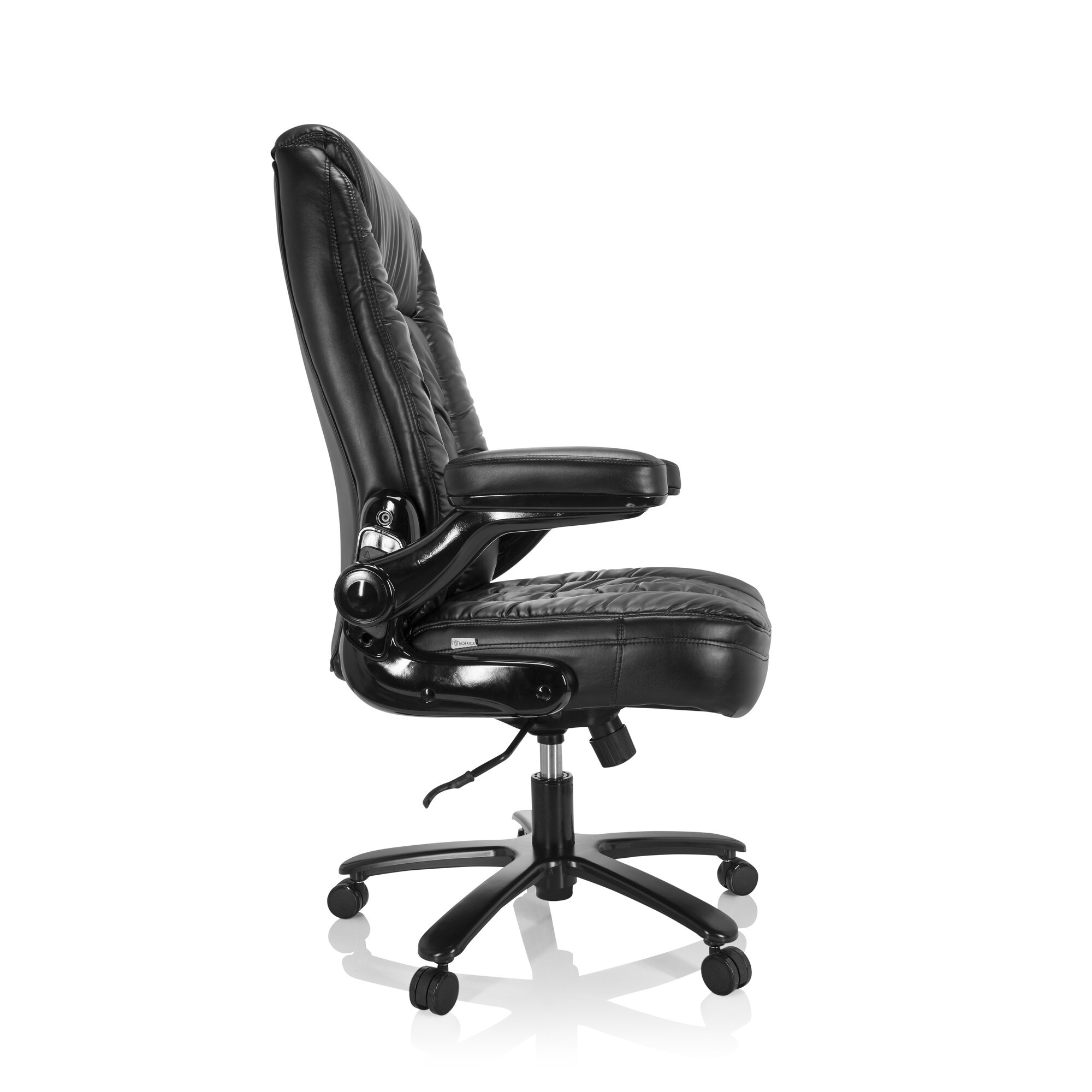 XXL Drehstuhl INSTRUCTOR III Kunstleder mit abklappbaren Armlehnen hjh OFFICE