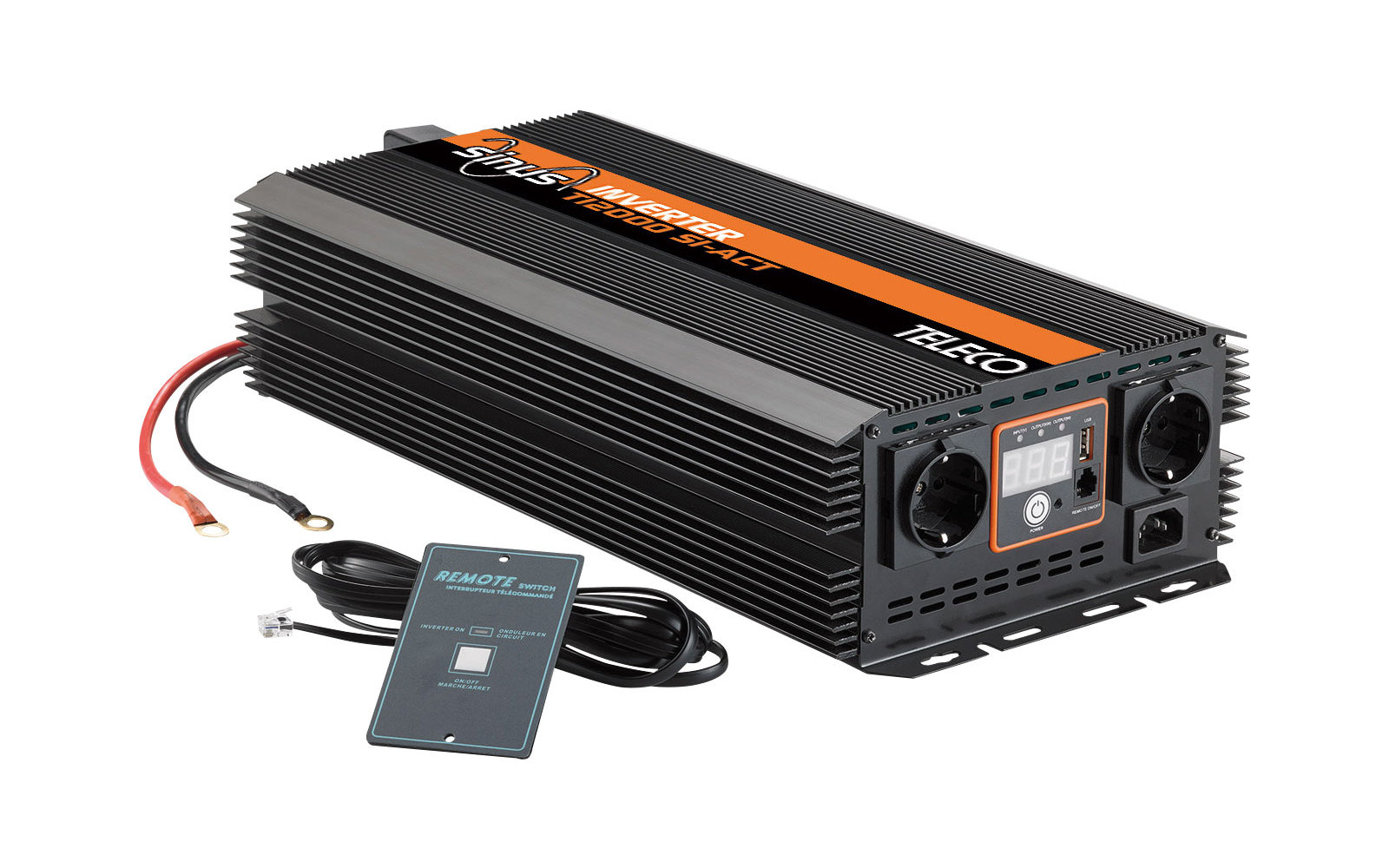 Teleco Sinus Wechselrichter TI 400 SI-Act pro 12Vdc-230Vac
