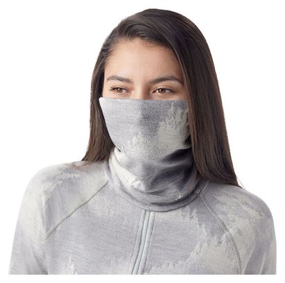 Tour de Cou Smartwool Thermal Merino Reversible Gris
