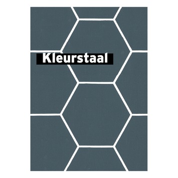 Behangstaal vliesbehang Honingraad blauw 101671