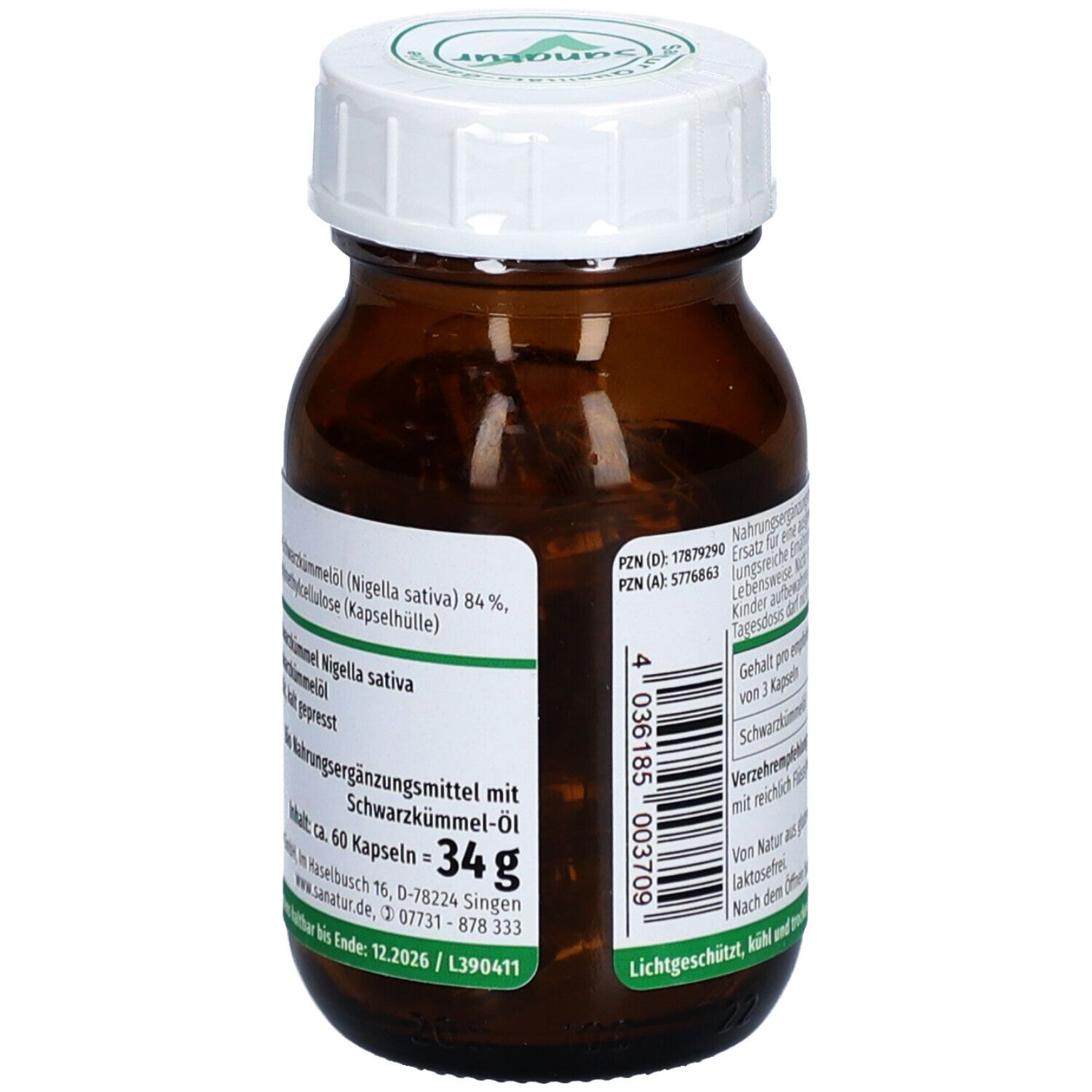 Sanatur Bio Schwarzkümmel-Öl