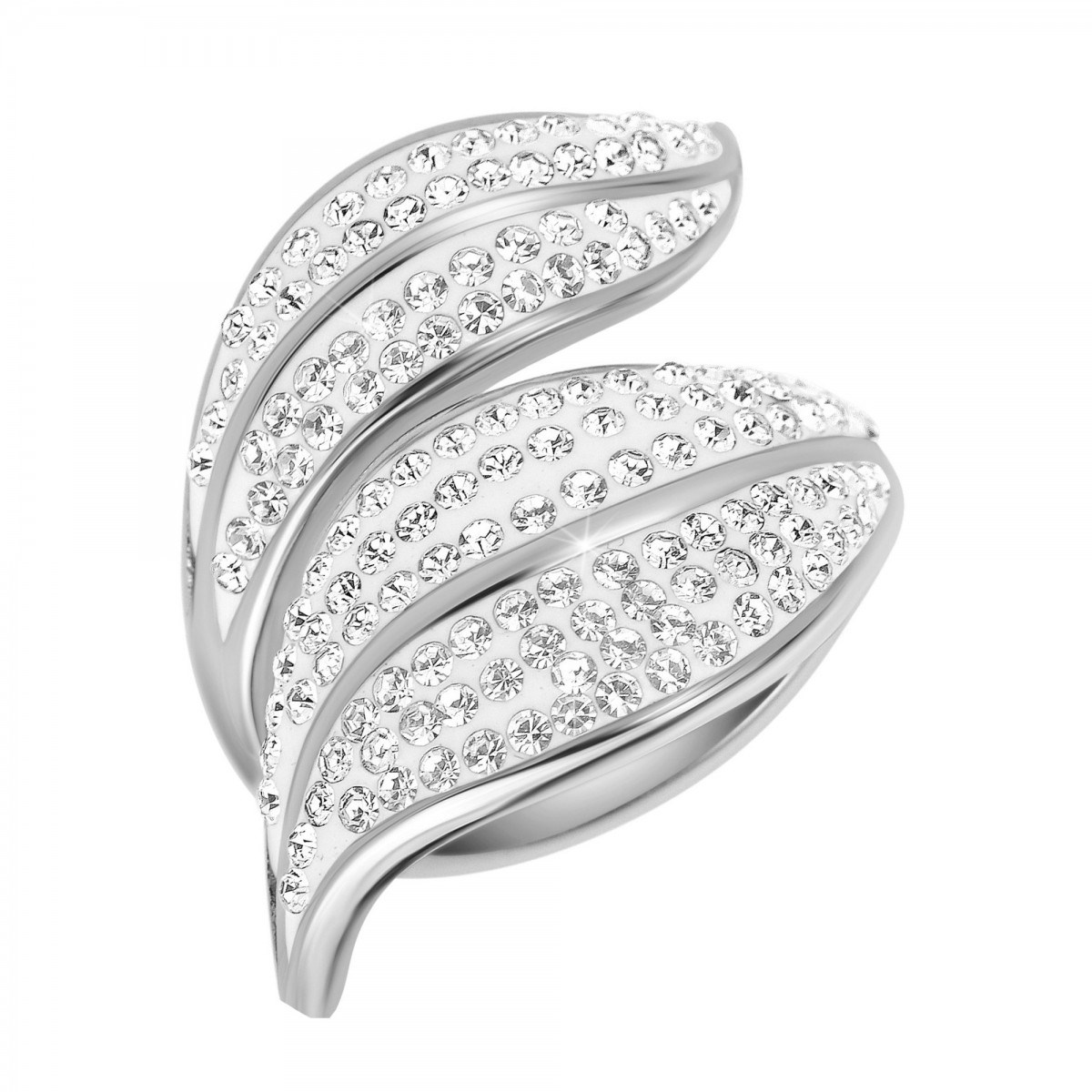 Bague SC Crystal ornée de cristaux scintillants