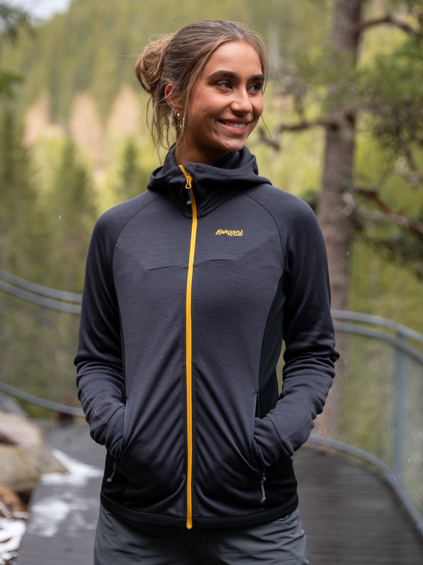 Cecilie Wool Hood Jacket