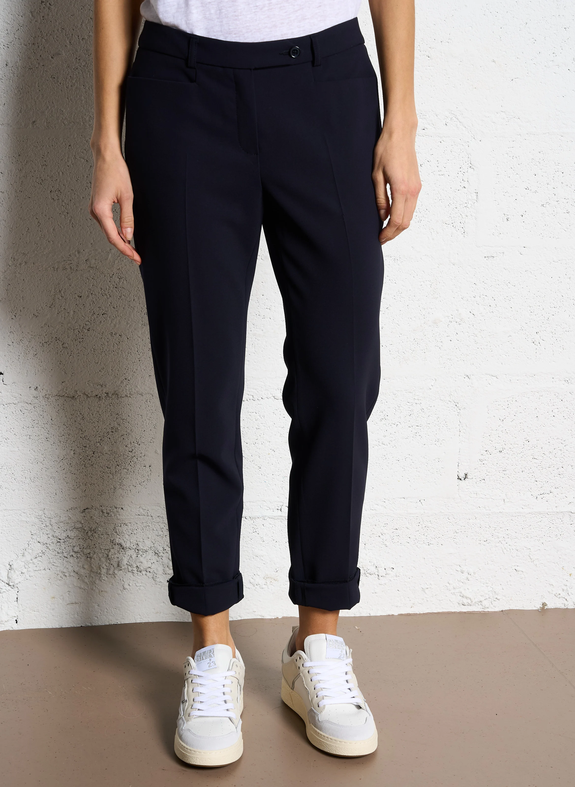 Pantalon droit | Bleu
