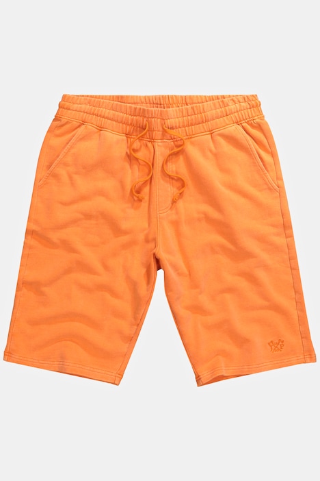 Jogg-Bermuda, Sweat, Vintage Look, Elastikbund