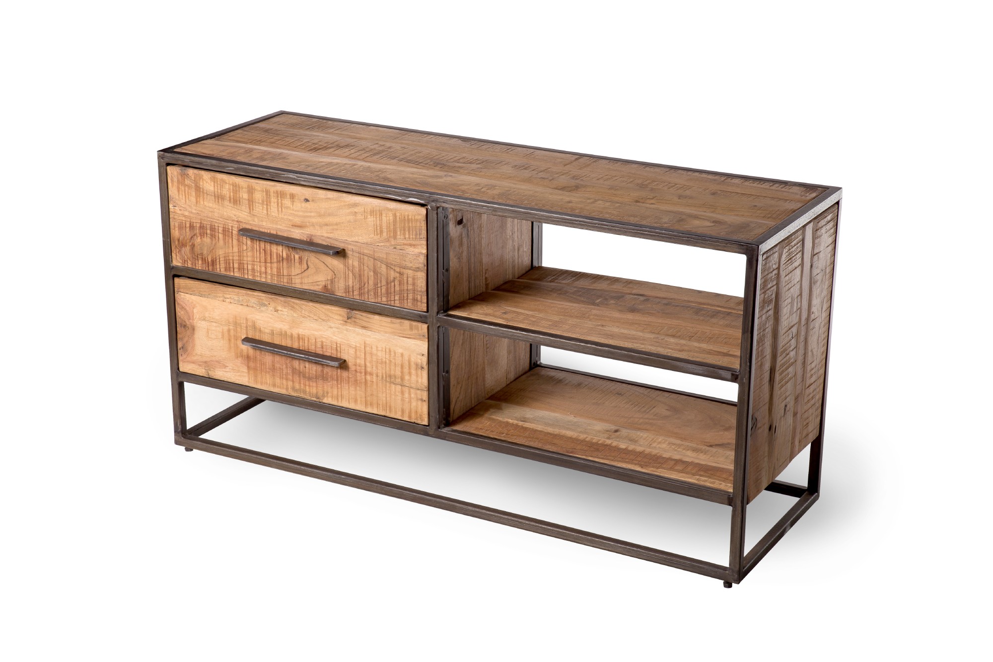 TV-Board 'Sveg', natur, B 120 cm,  H 60 cm, L 40 cm von fischer's lagerhaus