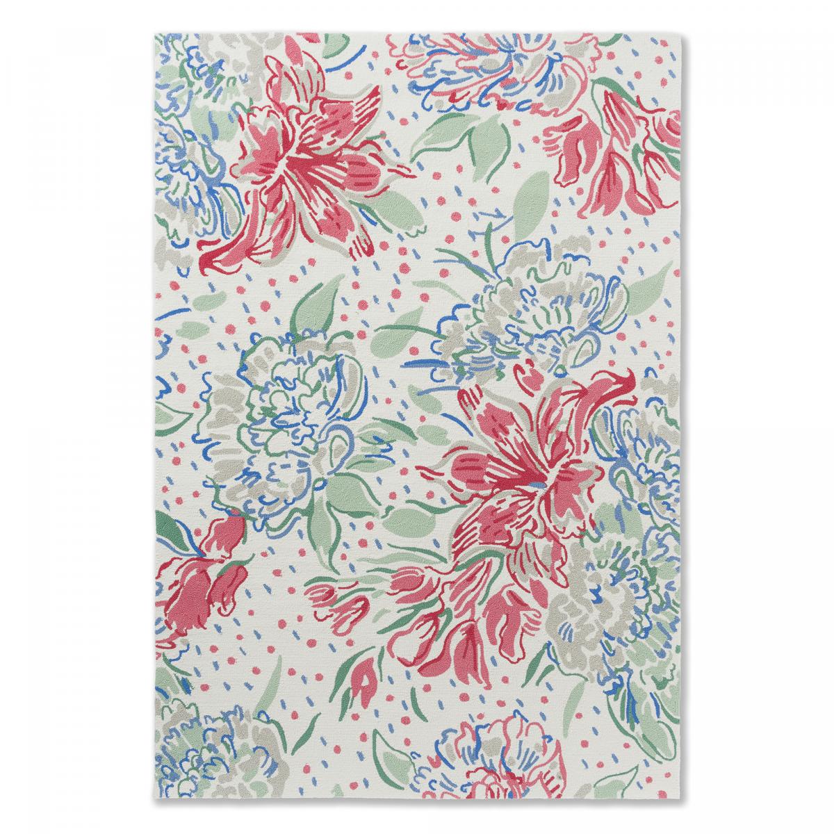 Tapis extérieur multicolore 160x230 cm