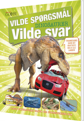 Vilde Spørgsmål Vilde Svar - Dinosaurer - Bog