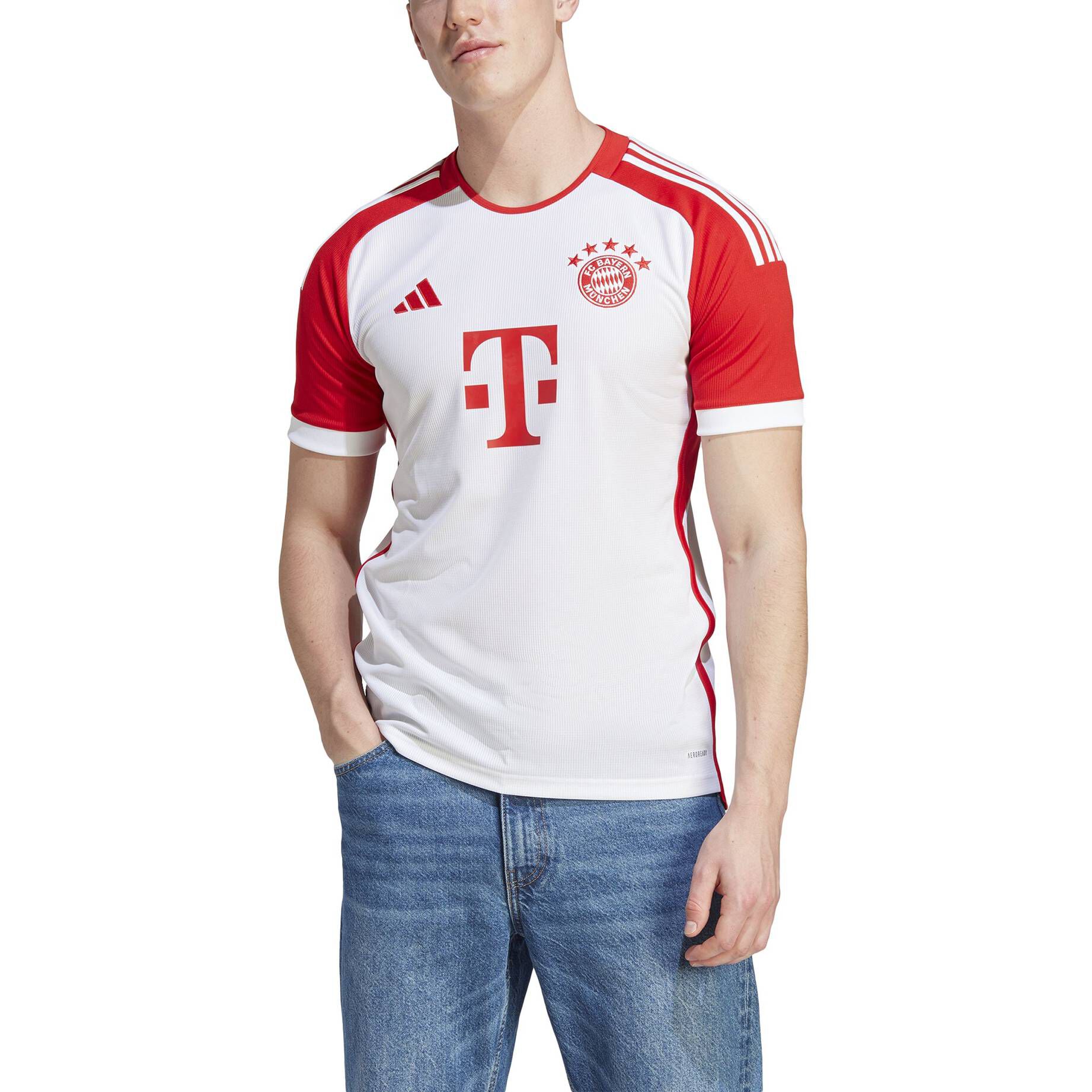 adidas Performance| Herren Fußballtrikot Heimtrikot FC BAYERN MÜNCHEN 23/24 Replica