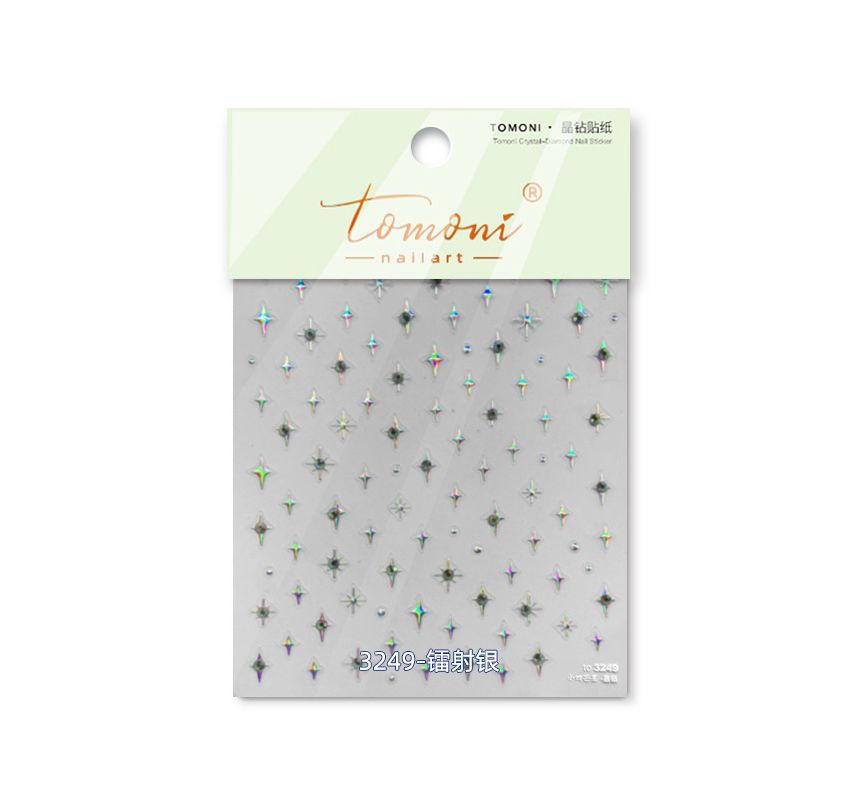 tomoni - Stervormige strass-nagelstickers