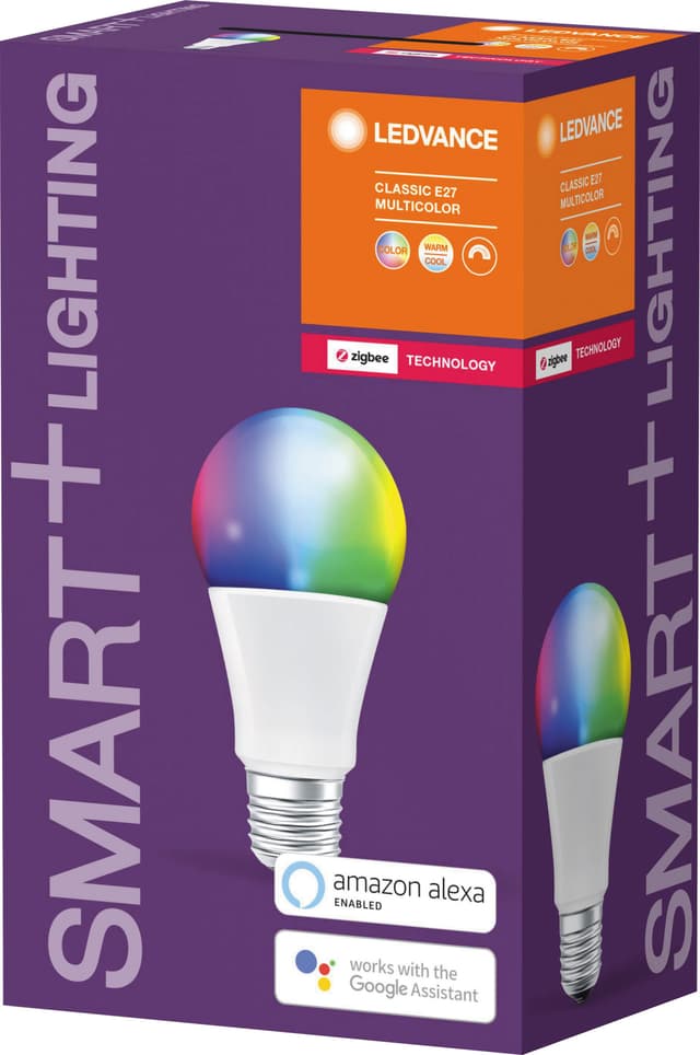 Ledvance Smart+ LED RGBW elpære E27 60W 151749
