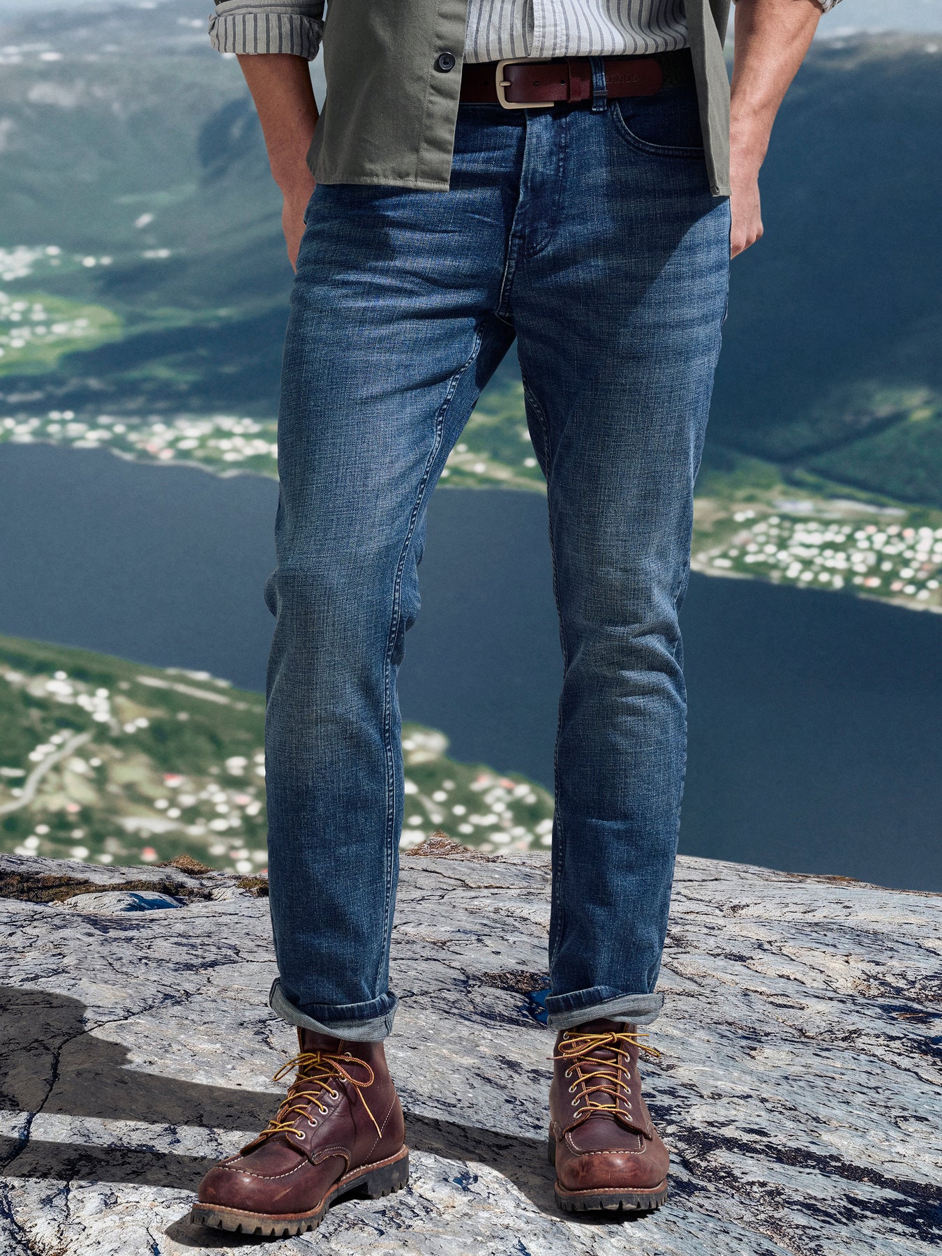 BAXTER Herrenjeans, 5-Pocket-Style, RELAXED FIT, Gerader Beinverlauf