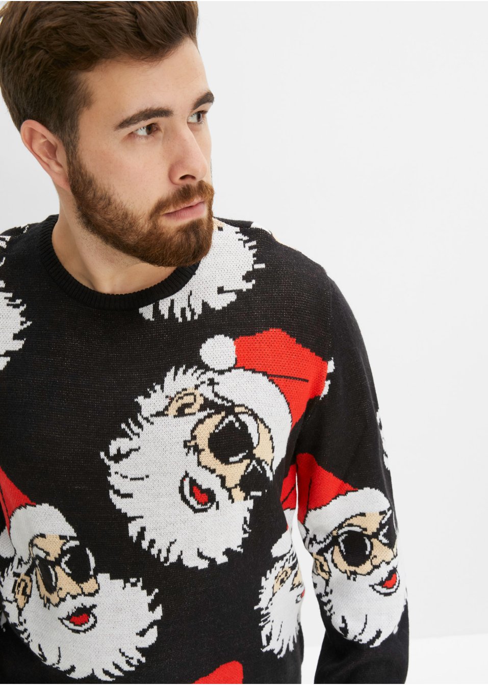 Pull avec motif de Noël