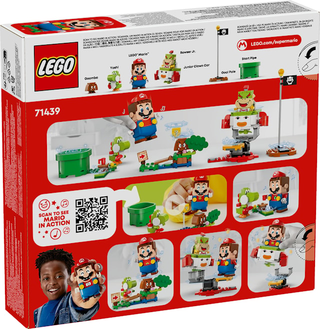 På eventyr med interaktive Mario™ LEGO® Super Mario (71439)