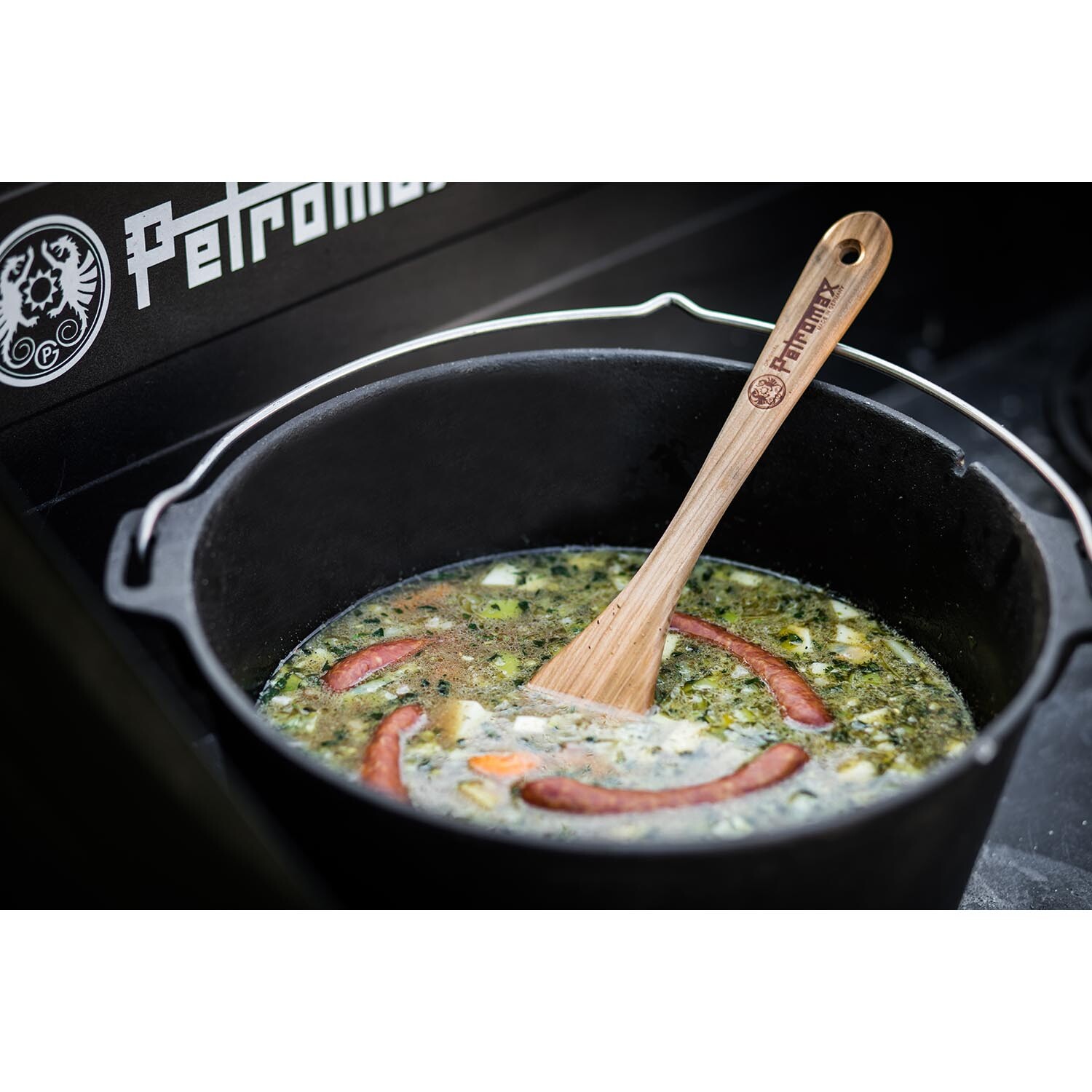 Petromax Wooden Spatula With Logo