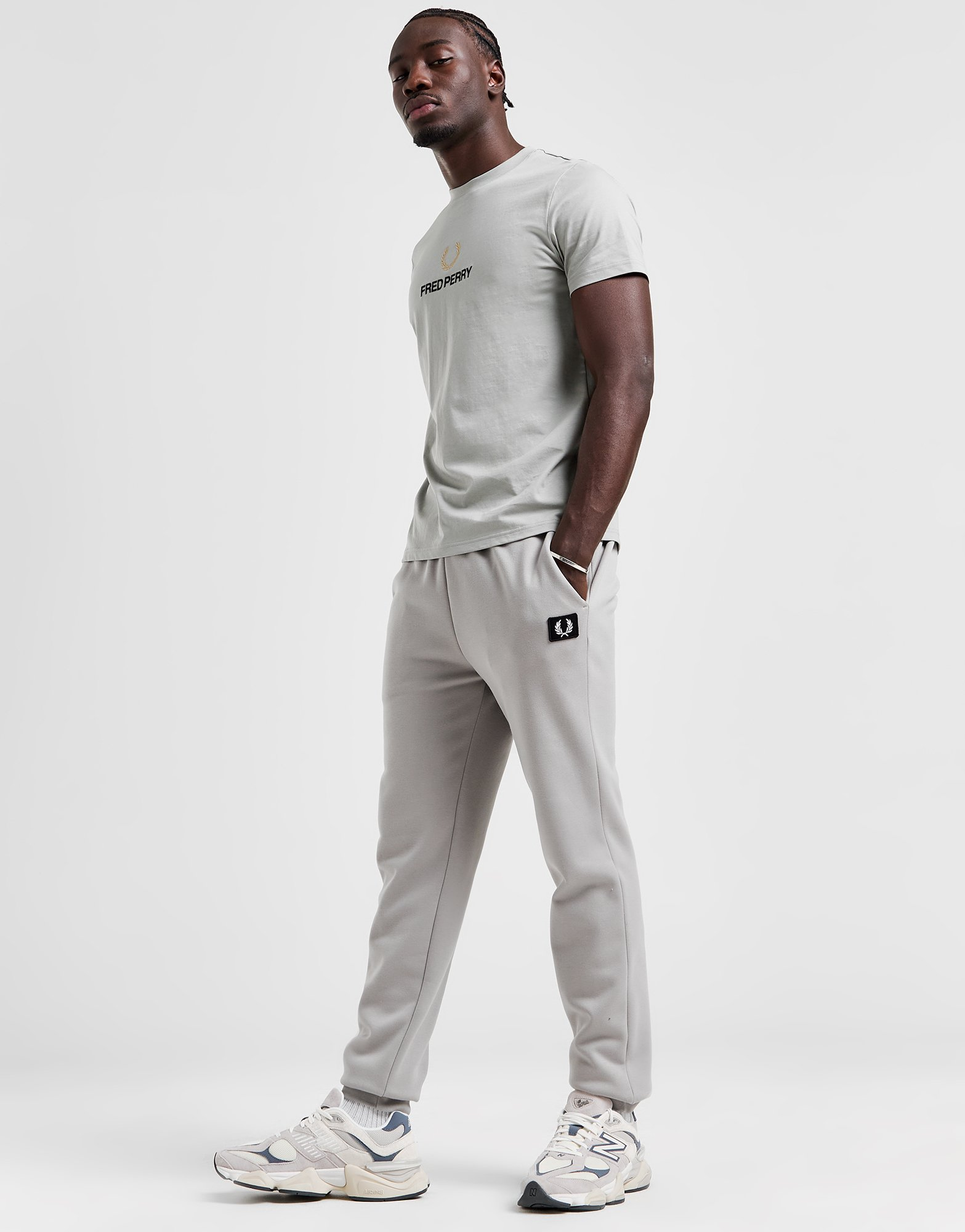 Fred Perry Pantalon de jogging Badge Homme