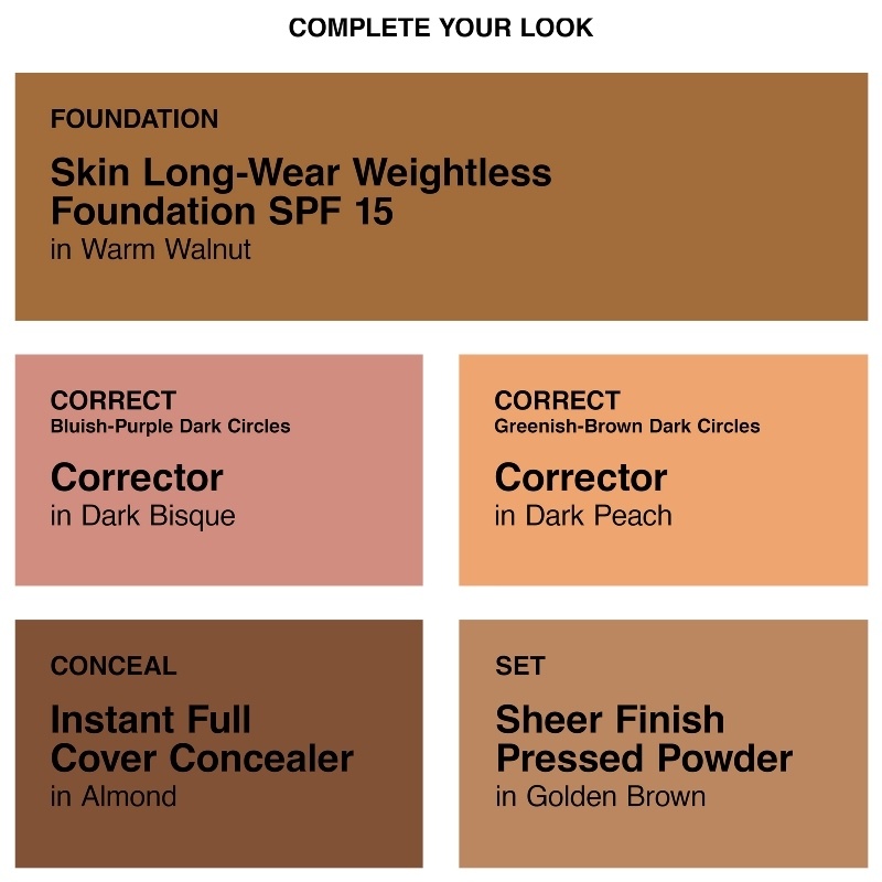 Bobbi Brown Skin Long-Wear Weightless Foundation SPF 15 - 30 ml - Warm Walnut