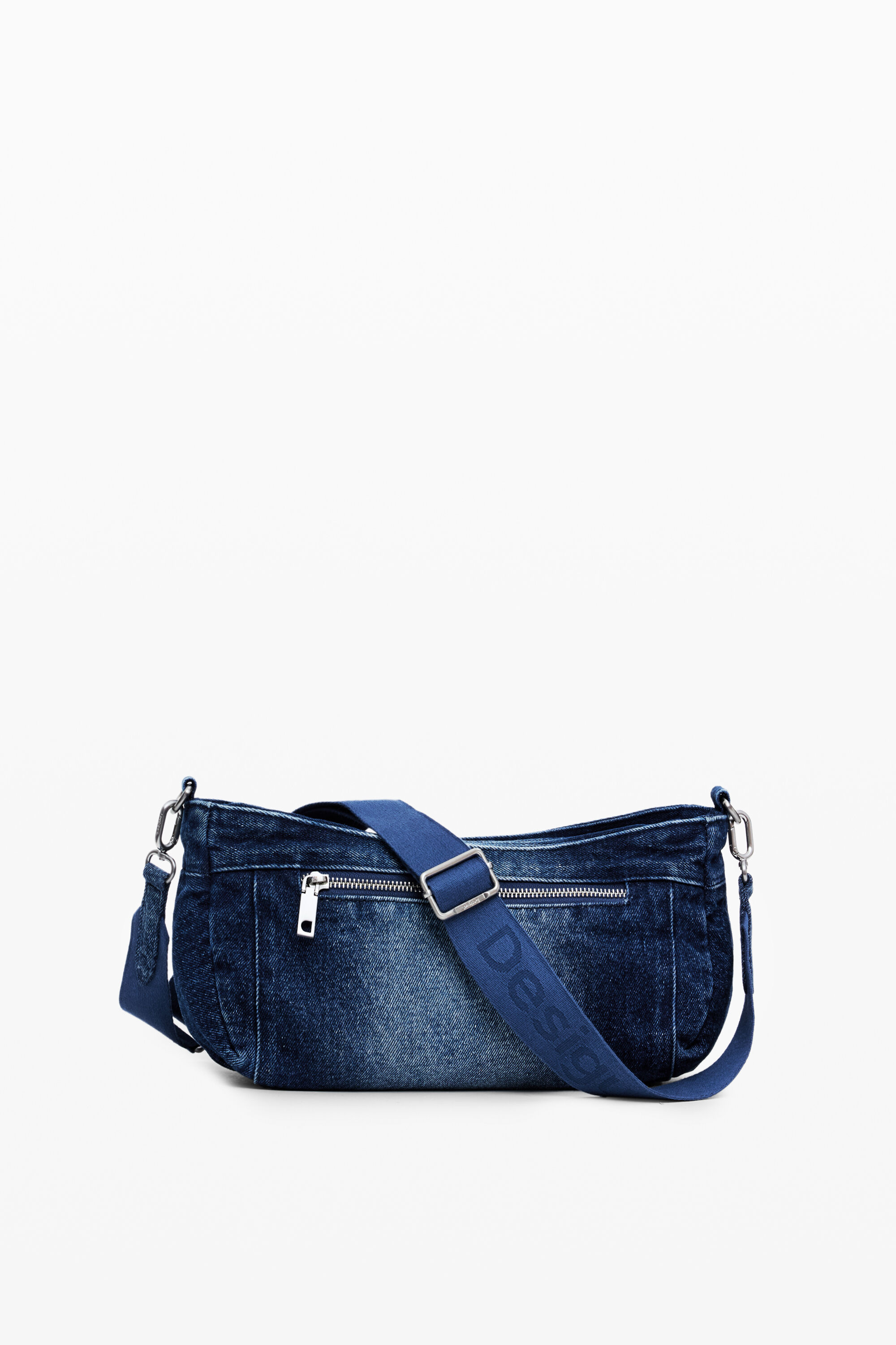 Bolsa de ombro em jeans
