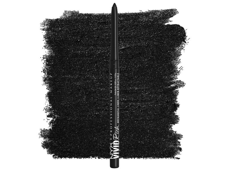 NYX Professional Makeup Vivid Rich Mechanical Pencil Onyx Eyeliner lässt sich smooth auftragen und sorgt für Lebendigkeit