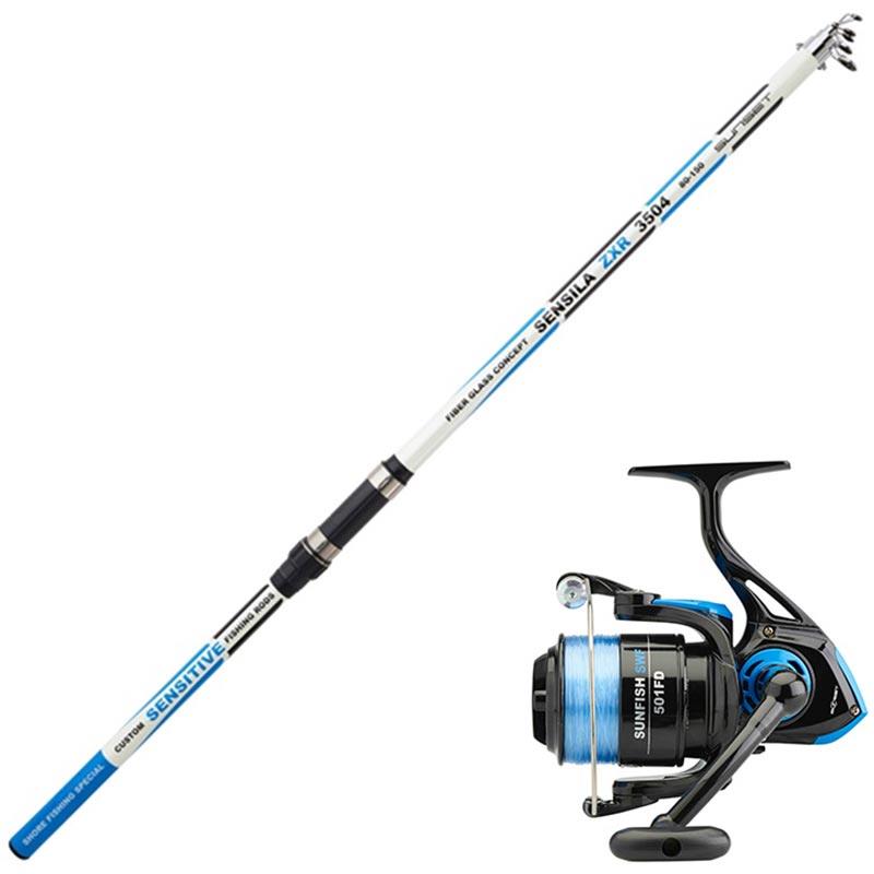 Ensemble Télescopique Sunset Sensila Zxr + Sunfish Swf 601 Fd