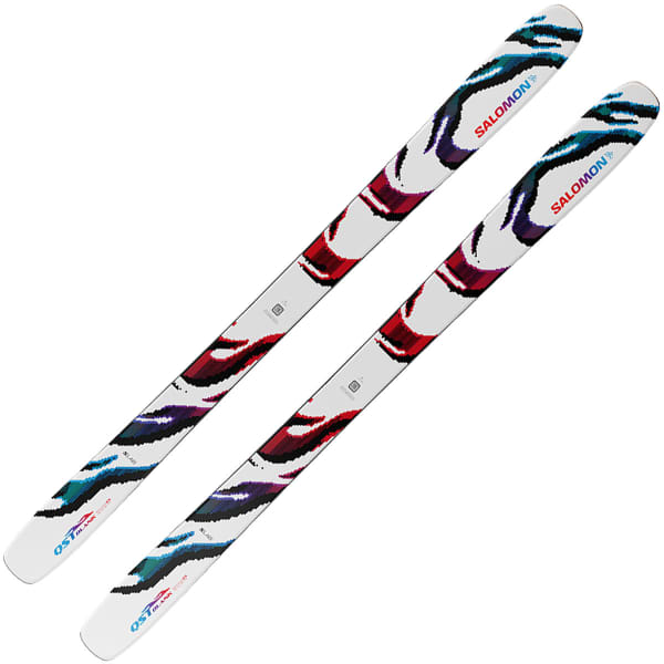 Ski SALOMON S/LAB QST BLANK WHITE/RED