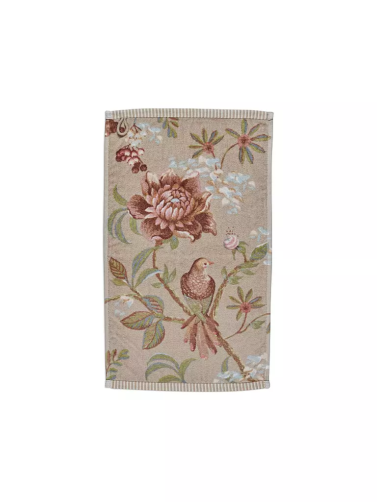 PIP STUDIO Gästetuch 30x50cm SECRET GARDEN Khaku  hellbraun