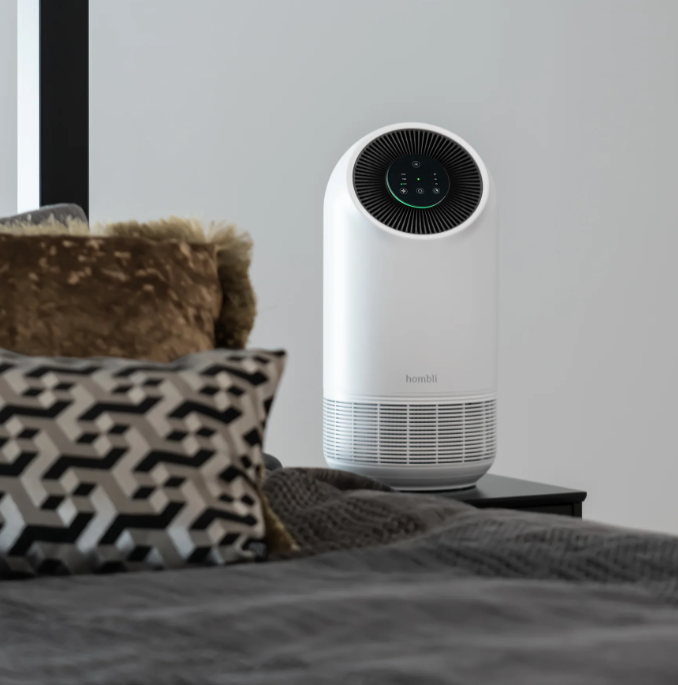 Smart Air Purifier Luftreiniger mit Filtersystem / App Steuerung iOS/Android (HBAP-0109) - Weiss