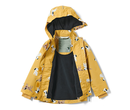 Kinder-Thermo-Regenjacke, Dalmatiner