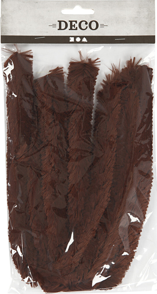 Piberensere - L 40 CM - B 30 MM - Brun - 4 Stk