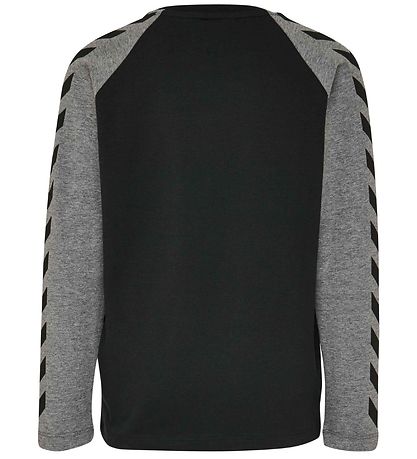 Hummel Bluse - hmlBoys - Sort/Gråmeleret
