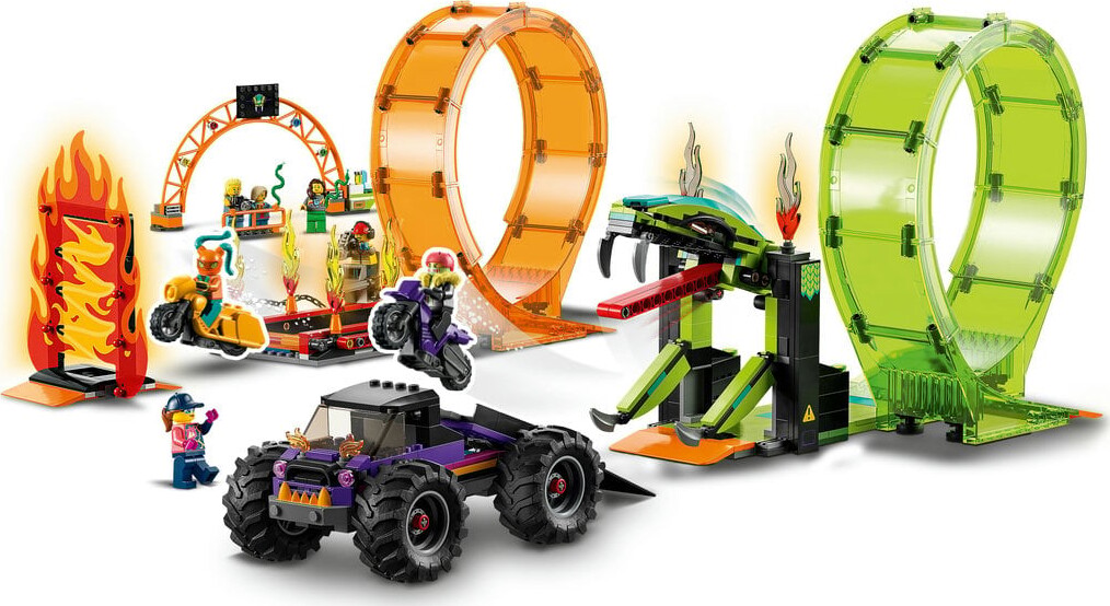 Lego City - Stuntarena Med Dobbelt Loop - 60339