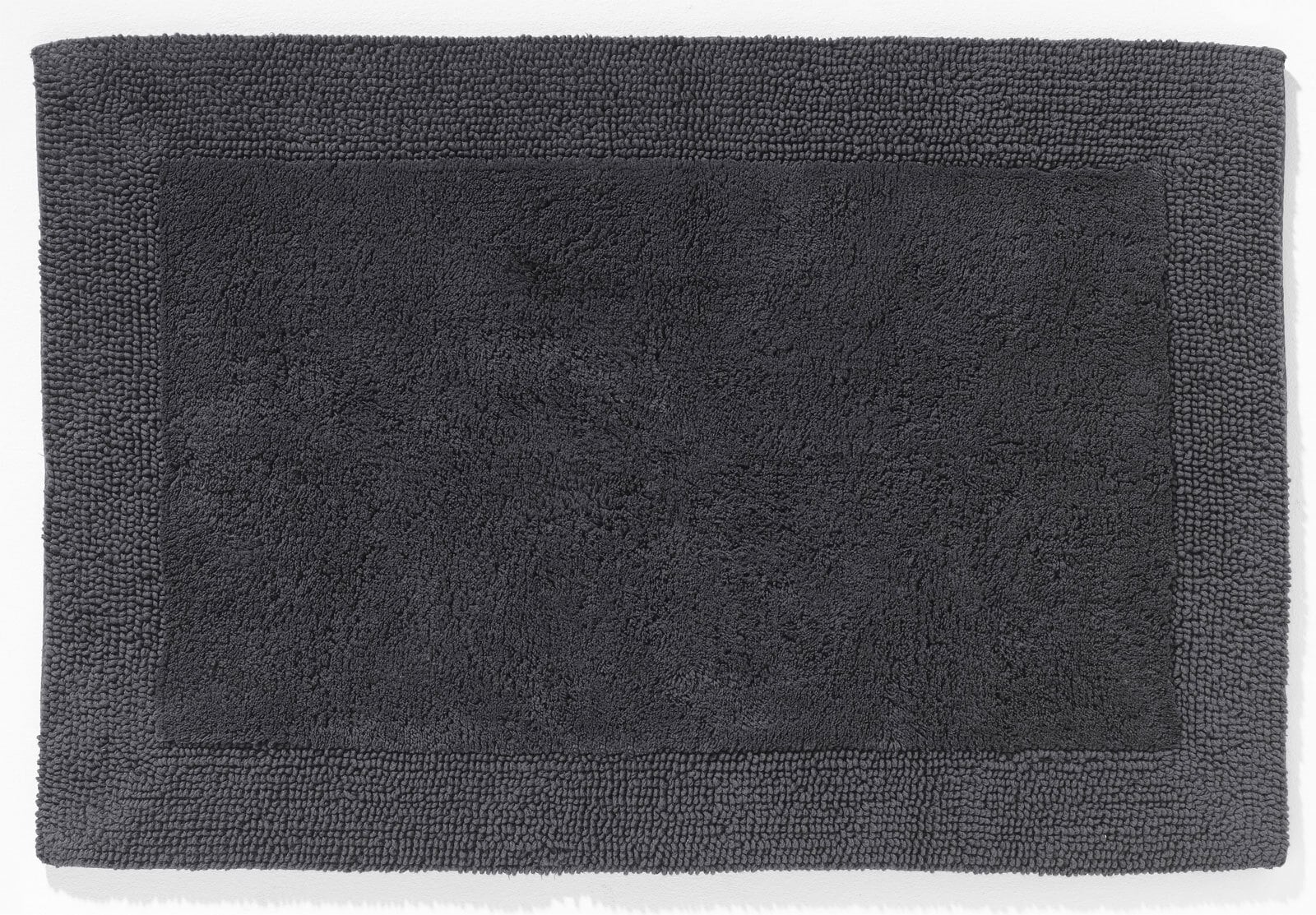 casaNOVA Badteppich CLEVELAND 60 x 100 cm grau/schwarz