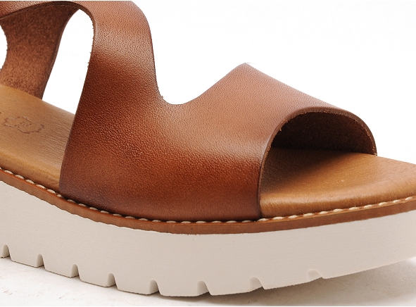 Eva frutos nu pieds plats femme 3225 marron