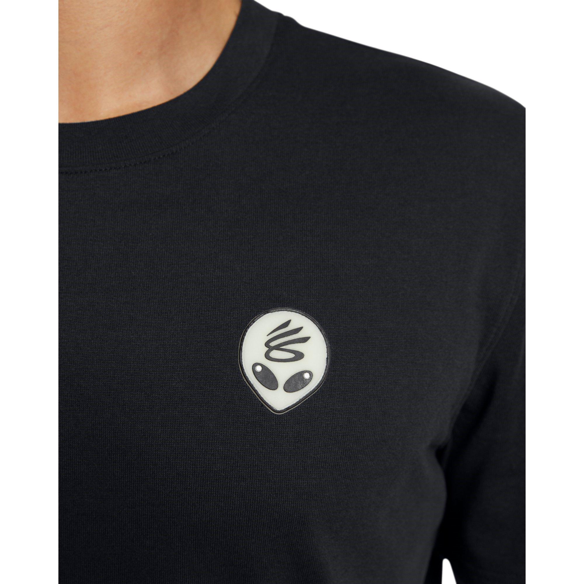 Under Armour UA Curry Alien Heavyweight T Shirt Mens