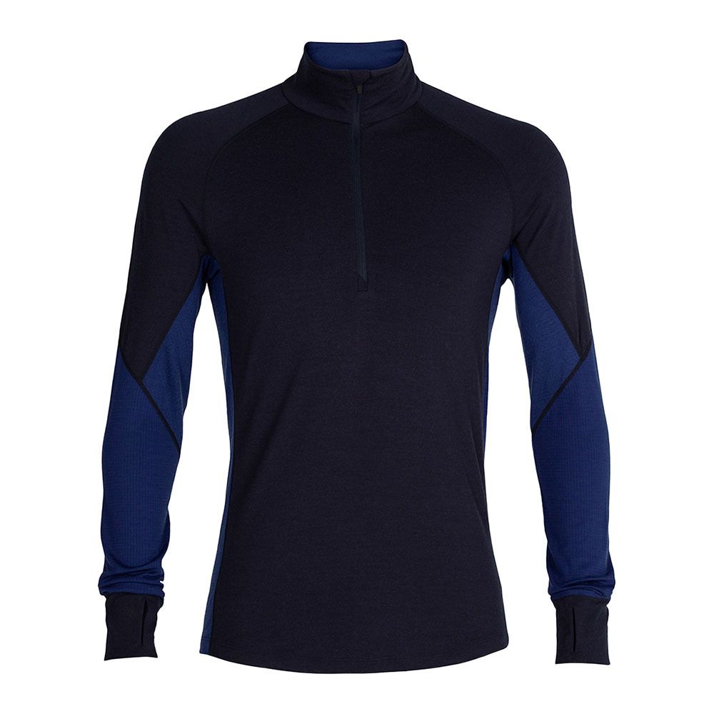 Icebreaker 260 ZONE MERINO - Sous-couche Homme midnight navy/royal