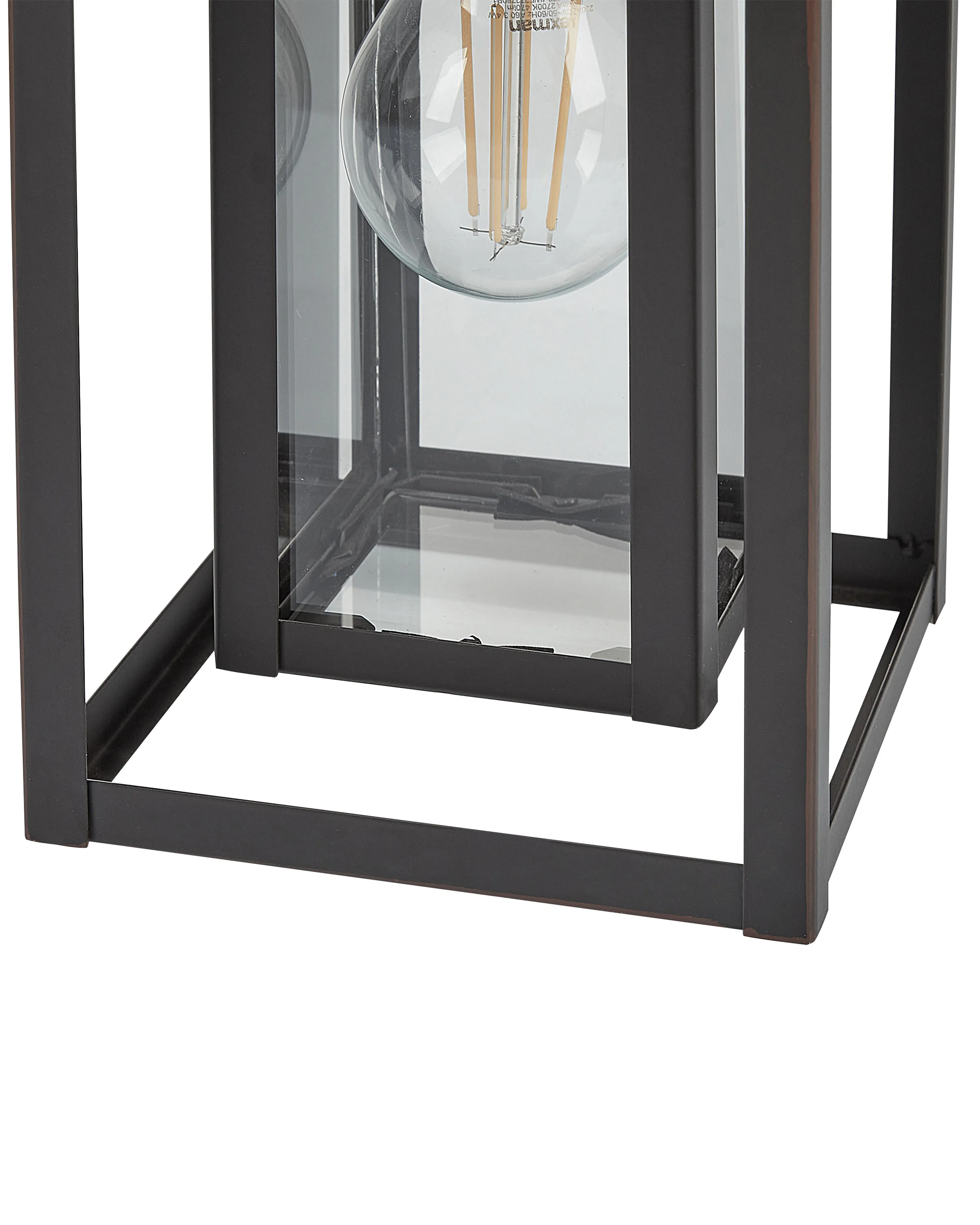 Buiten wandlamp ALMOND Zwart